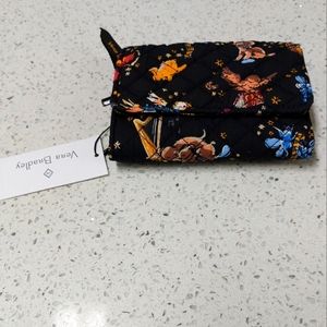 Vera Bradley Harry Potter Friends at Hogwarts Riley RFID compact wallet …